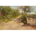Lucien Margottet (1884-1950) an Impressionist woodland landscape, oil on canvas, inscribed verso, 15