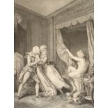 Francois De Quevau Viller after Antoine Borel, L indiscret along with companion Le Contre Temps ,