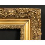 A 19th century continental gilt composition frame, rebate size 21.5 x 25.5 , 55cm x 65cm.