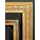 Two 19th century gilt composition frames, rebate sizes 23.75 x 32 , 60cm x 81cm, and 21 x 35 ,