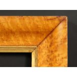 A fine quality Bird s eye maple frame, rebate size 30 x 25 , 76cm x 65cm.