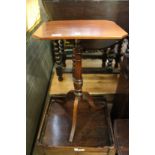 A 19th century mahogany tripod table.