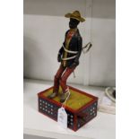 A Lehmann tin plate clockwork automaton "Oh My".