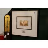 Damien Hirst, VIP Drink's Mat, Notting Hill 2003, framed and glazed.