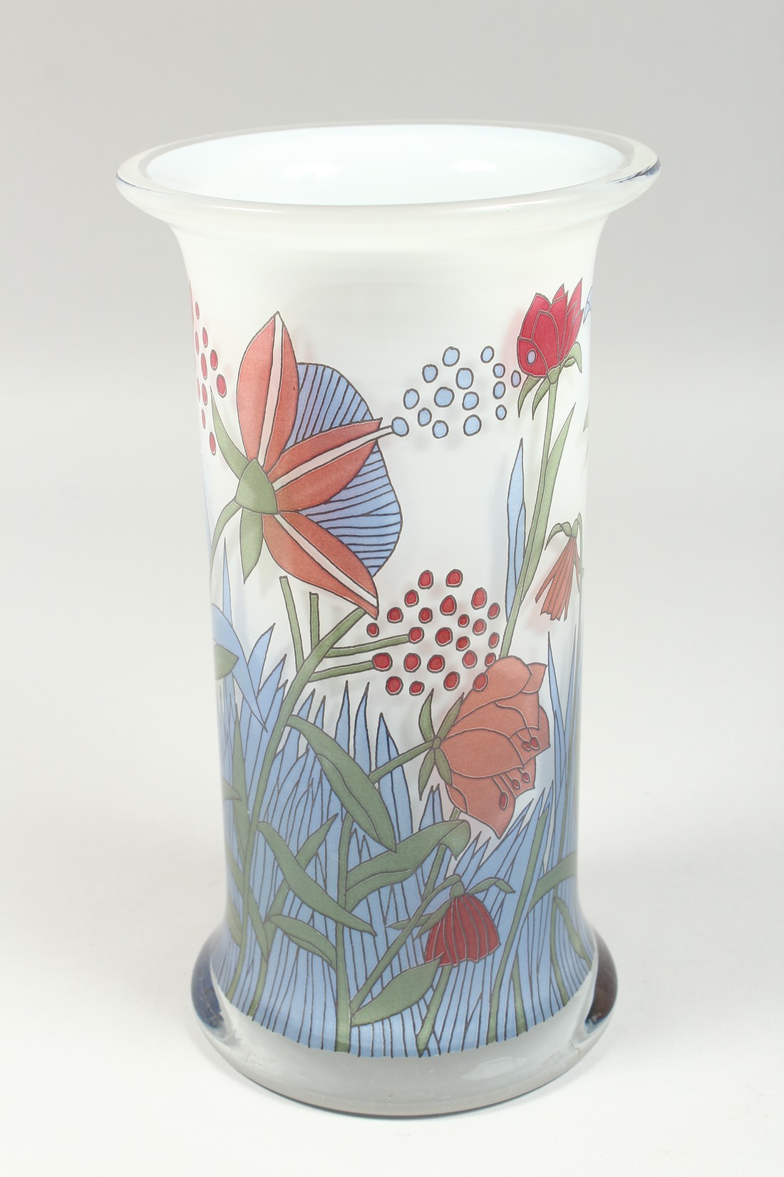 A ROSENTHAL LIMITED EDITION FLORAL VASE Signed, 10ins high. - Image 4 of 9