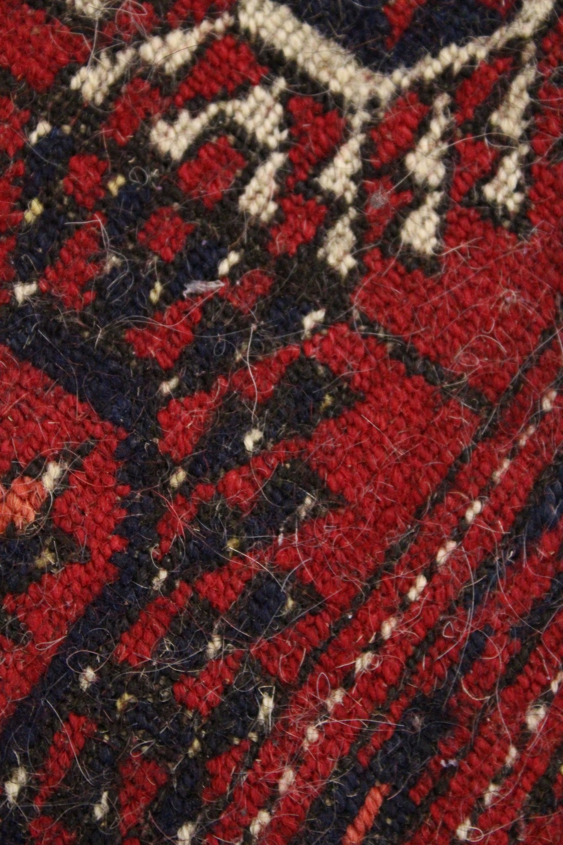 A LARGE BOKHARA CARPET, mid-20th century, red ground with seven rows of TWENTY-ONE GULLS, within a - Image 8 of 8