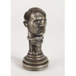 A NOVELTY HITLER BUST DESK SEAL 3ins high.