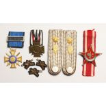 VARIOUS FRENCH BADGES, MEDALS ETC.
