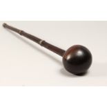 A ZULU KNOBKERRIE OR THROWING CLUB 21ins long