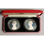 THE GOVERNMENT OF ST. HELENA AND ASCENSION ISLAND ROYAL PROOF 50 PENCE COIN COLLECTION, 1984, in a