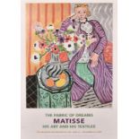 A group of five posters advertising exhibitions by Matisse, Picasso and other notable 20th Century