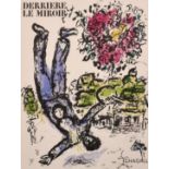 After Chagall, two prints from 'Derriere Le Mirroir' 15" x 10.5", a further Chagall print 12" x