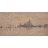 After Whistler, a group of three lithographs of Venice scenes from The Studio publication, 4.5" x