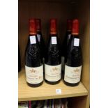 Six bottles of Chateauneuf Du Pape 2015.