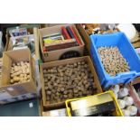 A large quantity of bottle corks, three sizes.