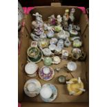 Decorative and collectable china.