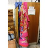 A colourful Chinese kimono.