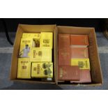 Wisden Cricketers' Almanack 1950's and onwards, two boxes.