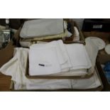 AA good large collection of table linen, lace work etc.