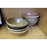 A quantity Chinese terracotta bowls.