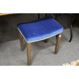 A George VI Coronation stool.