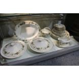 A Royal Doulton Larchmont part dinner service.