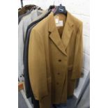 A good gentlemen's Aquascutum cashmere overcoat, appears little worn.