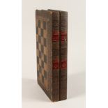 A BACKGAMMON AND CHESS BOARD AS TWO BOOKS, history of Russia.