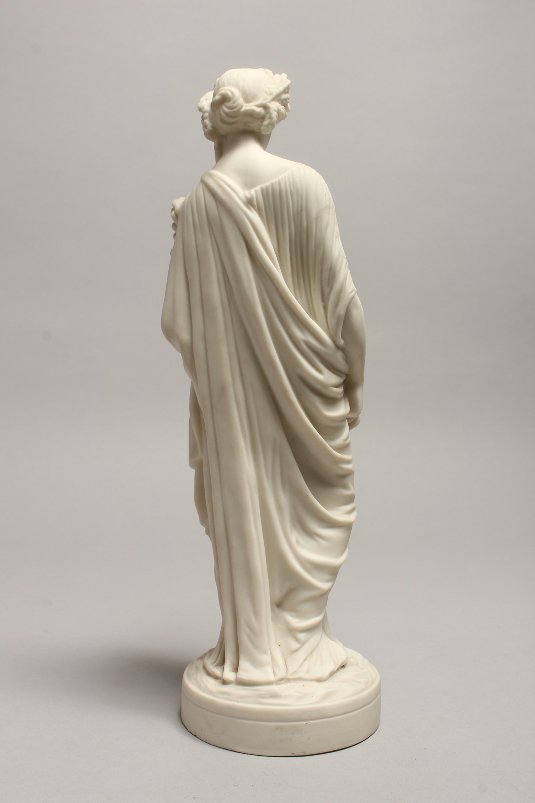 A 19TH CENTURY PARIAN FIGURE DEPICTING HARVEST 23ins high - Image 4 of 6