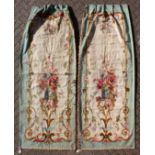 A GOOD PAIR OF FRENCH TAPESTRIES, 9ft 4ins long x 3ft 7ins wide