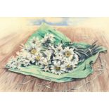 Stuart Maxwell Armfield (1916-2000) British, A bouquet of daisies, watercolour on Royal