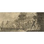 Benard Direx after William Hodges, a group of four 18th Century engravings, scenes of Captain Cook's