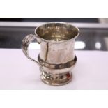 A William IV silver mug, London 1832.