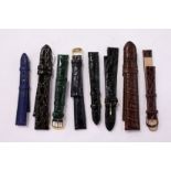 Various watch straps.