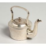 A SMALL JAPANESE SILVER KETTLE