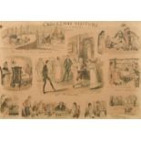 After Randolph Caldecott, American, Circa 1876, 'Christmas Visitors from my Grandfather's Sketches',