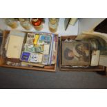 A large quantity of cigarette cards etc.