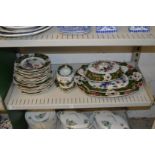 A Mason's ironstone part dinner service.