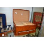 A good large leather jewellery box.