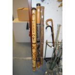 Three didgeridoos!