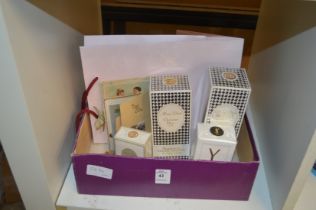 Christian Dior and other perfume, boxed and unused.