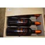 A case of six bottles of Chateau Haut Clary.