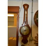 Price of Chester, a good walnut cased barometer / thermometer.