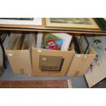 A quantity of paintings and prints.