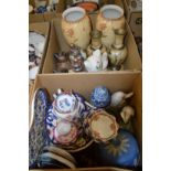 A quantity of decorative tea ware and other china.