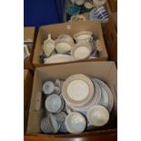 A large quantity of Adams dinner ware etc.