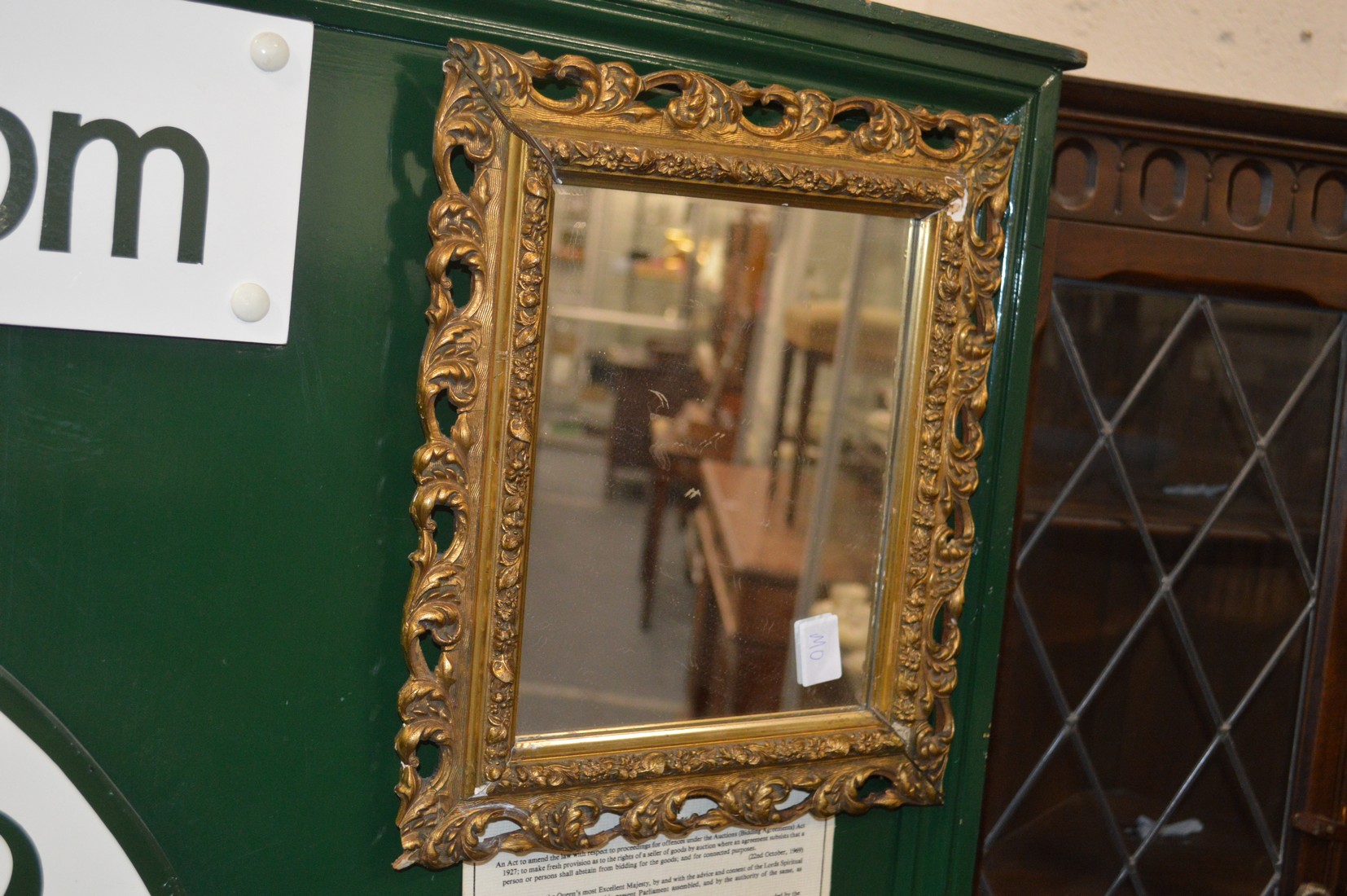 Three small gilt framed mirrors. - Image 3 of 3