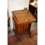 A Victorian rosewood Davenport.