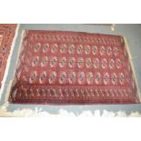 A Persian Tekke Bokhara rug.