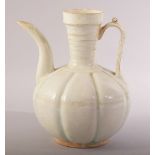 A CHINESE SONG STYLE QINGBAI EWER, 18cm high.